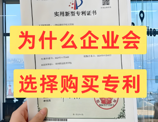 企业购买专利